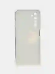 Фиолетовый силиконовый чехол на Realme 6 Pro / Реалми 6 Про прозрачный, с рисунком, защита камеры