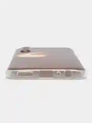 Фиолетовый силиконовый чехол на Realme 6 Pro / Реалми 6 Про прозрачный, с рисунком, защита камеры