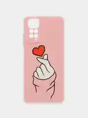 Коралловый чехол на Redmi Note 11 4G Global/11S / Редми Ноут 11 Global/11S прозрачный, с рисунком