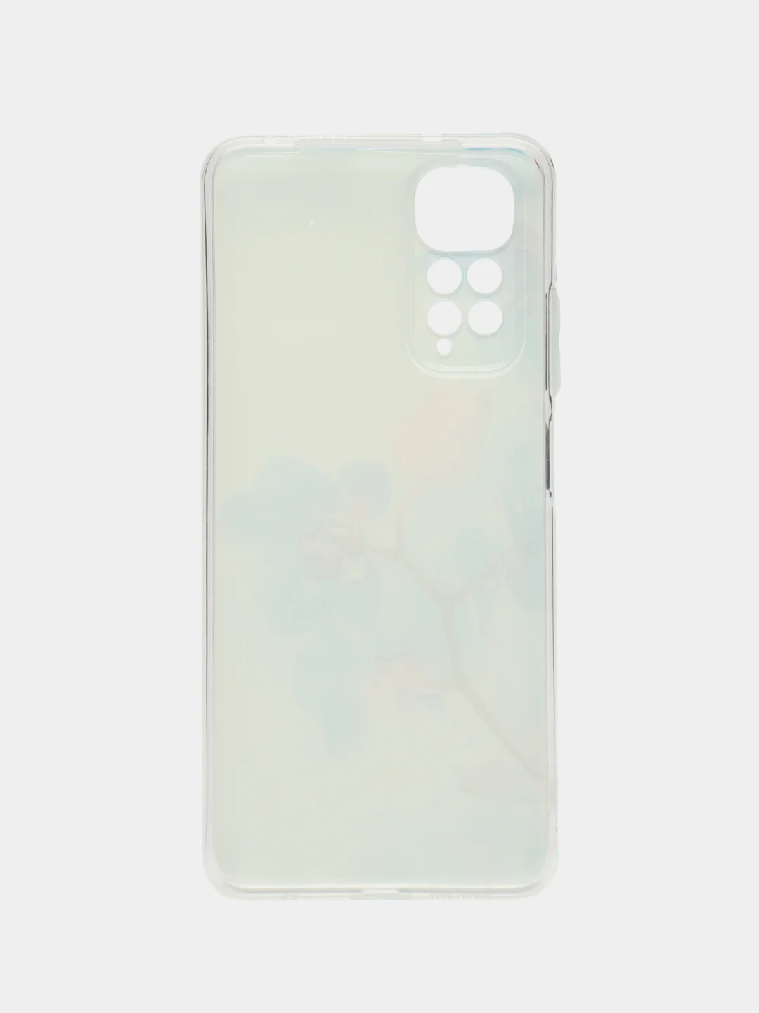 Лазурный чехол на Redmi Note 11 4G Global/11S / Редми Ноут 11 Global/11S прозрачный, с рисунком