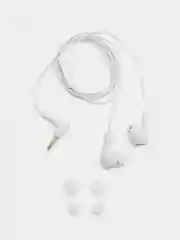 Белый вакуумные наушники Hoco M72 3.5mm Jack
