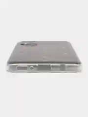 Черный чехол на Samsung Galaxy A31 / Самсунг А 31 прозрачный, с рисунком, защита камеры