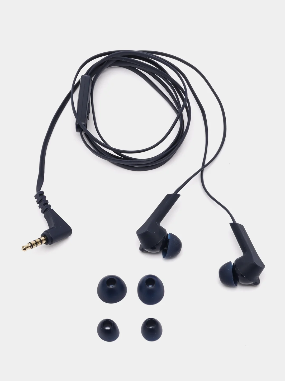 Синий вакуумные наушники Hoco M72 3.5mm Jack