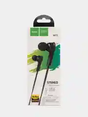 Черный вакуумные наушники Hoco M72 3.5mm Jack