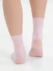 Конфетный носки в рубчик