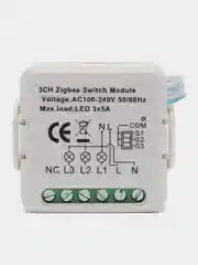 3-канальное реле Zigbee с Алисой