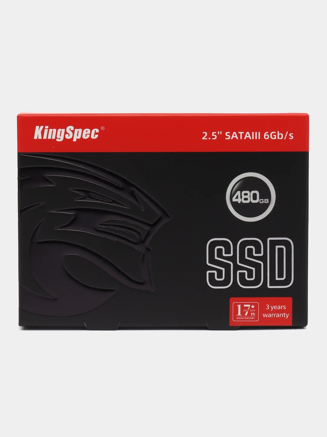 SSD накопитель KINGSPEC P4-480, 480 Гб, 2.5", SATA III, SATA