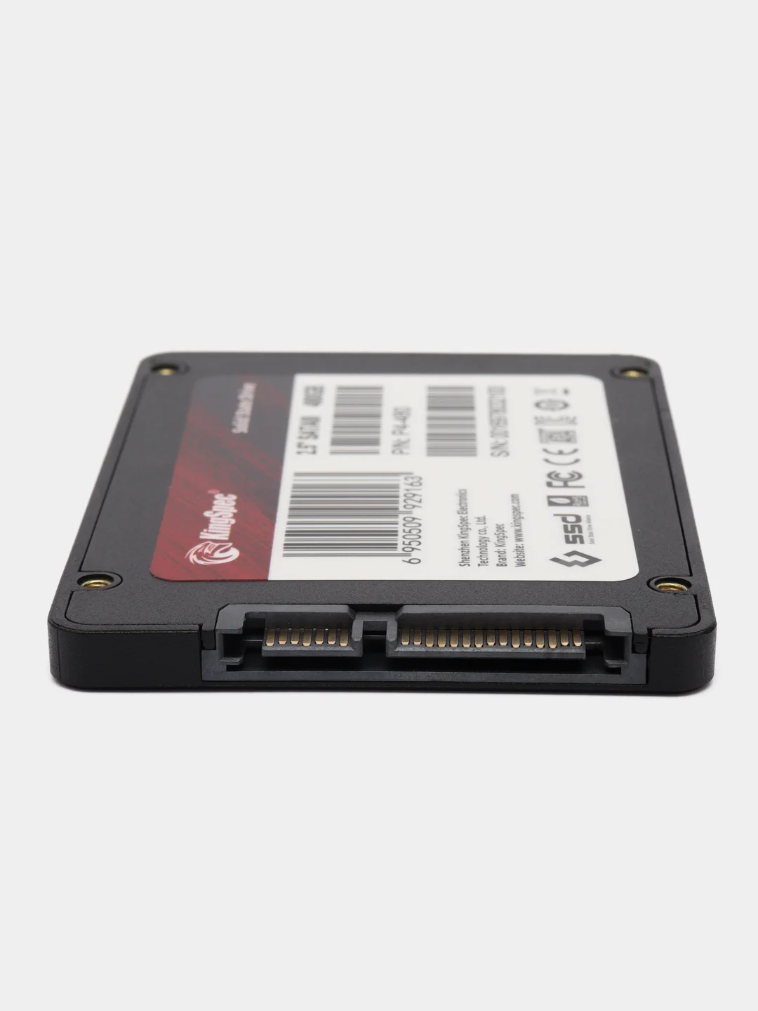 SSD накопитель KINGSPEC P4-480, 480 Гб, 2.5", SATA III, SATA