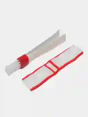 Белый щетка-кисть для чистки салона авто, воздуховодов и труднодоступных мест 2 в 1
