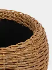 Кашпо из ротанга, цветочный, для хранения, офисного, уличного, домашнего интерьера, вазон