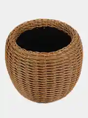 Кашпо из ротанга, цветочный, для хранения, офисного, уличного, домашнего интерьера, вазон