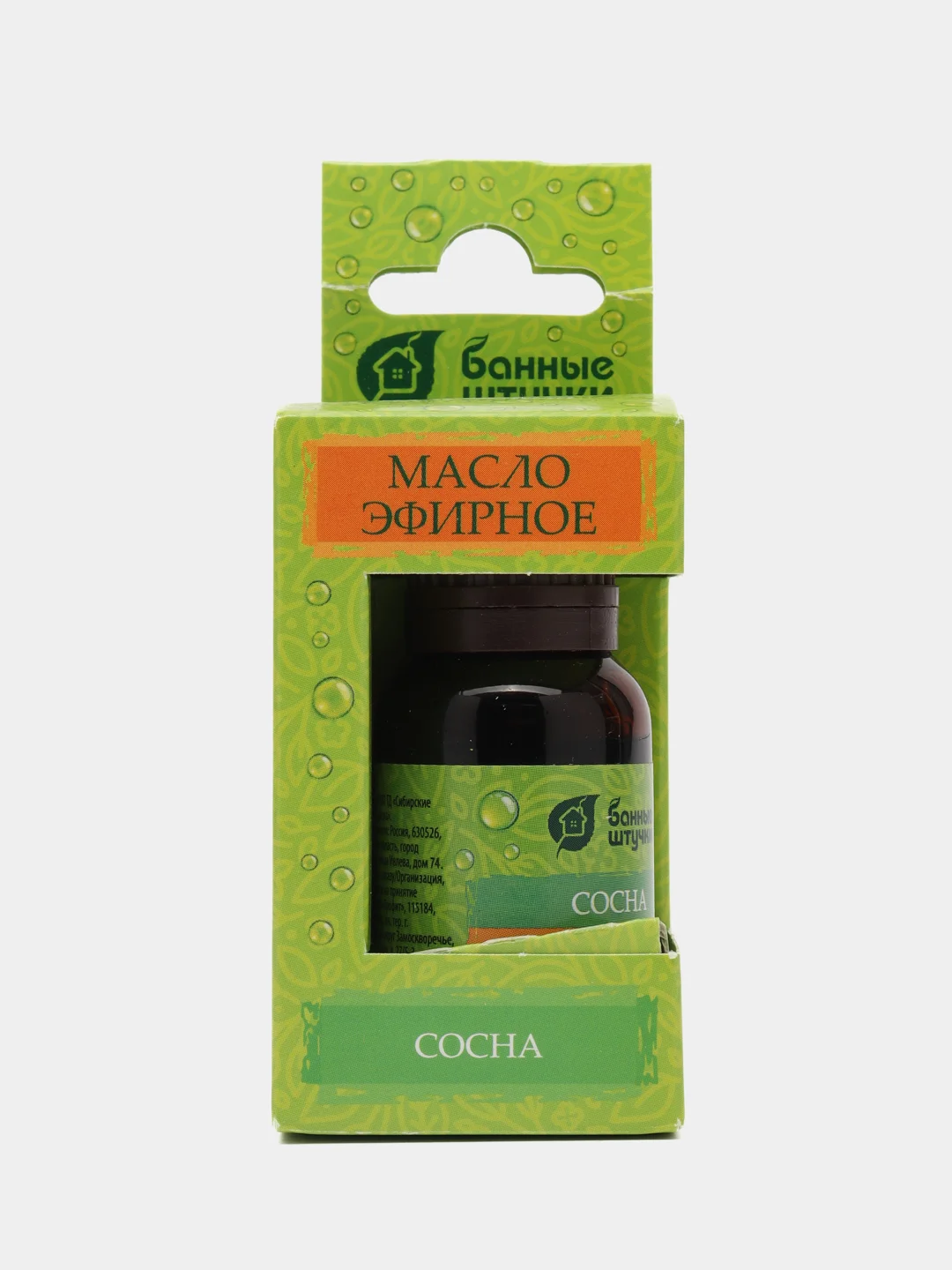 Эфирное масло для бани Сосна