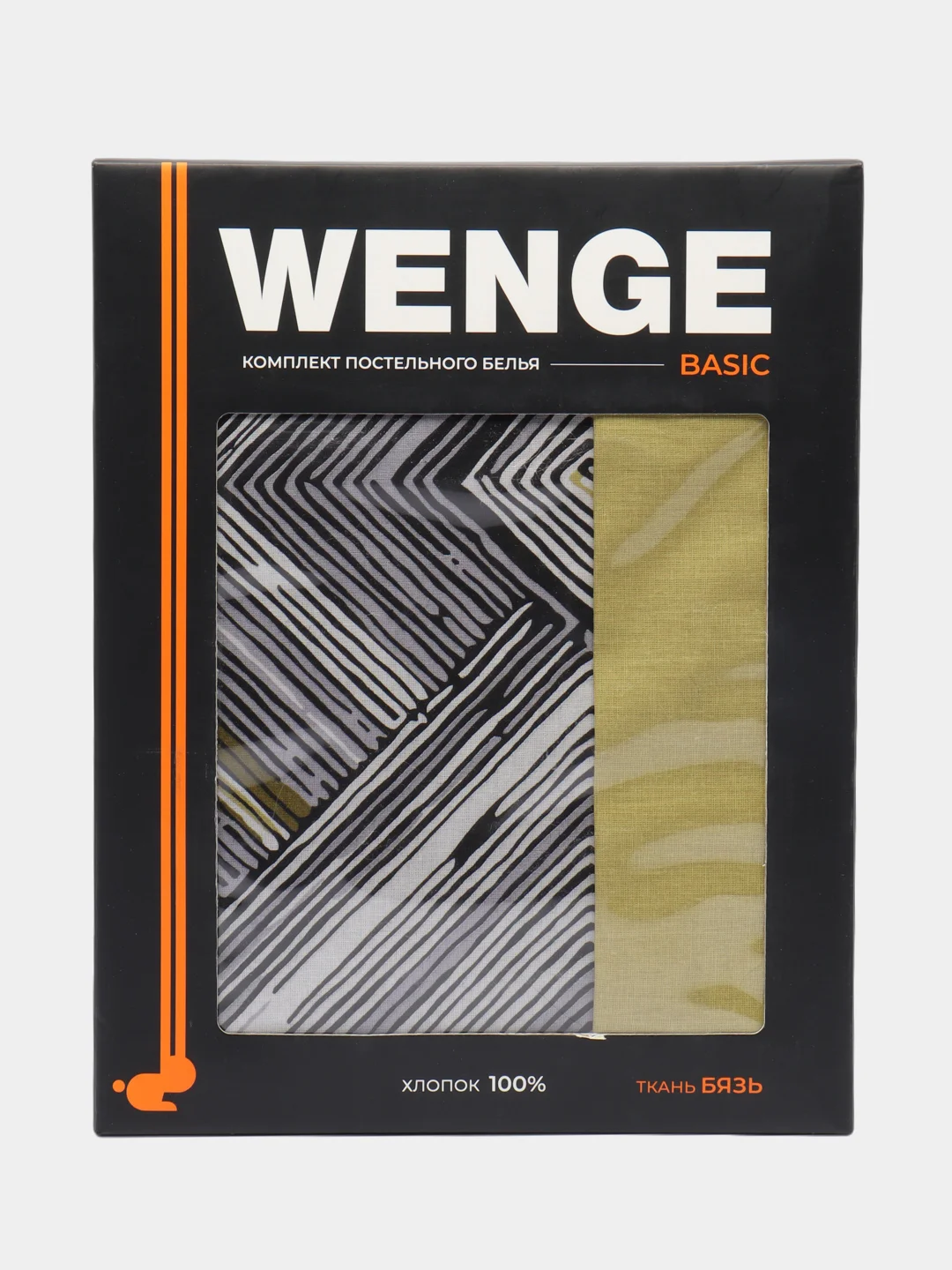 Золотистый хаки кпб 1,5 Бязь 100% хлопок WENGE Basic