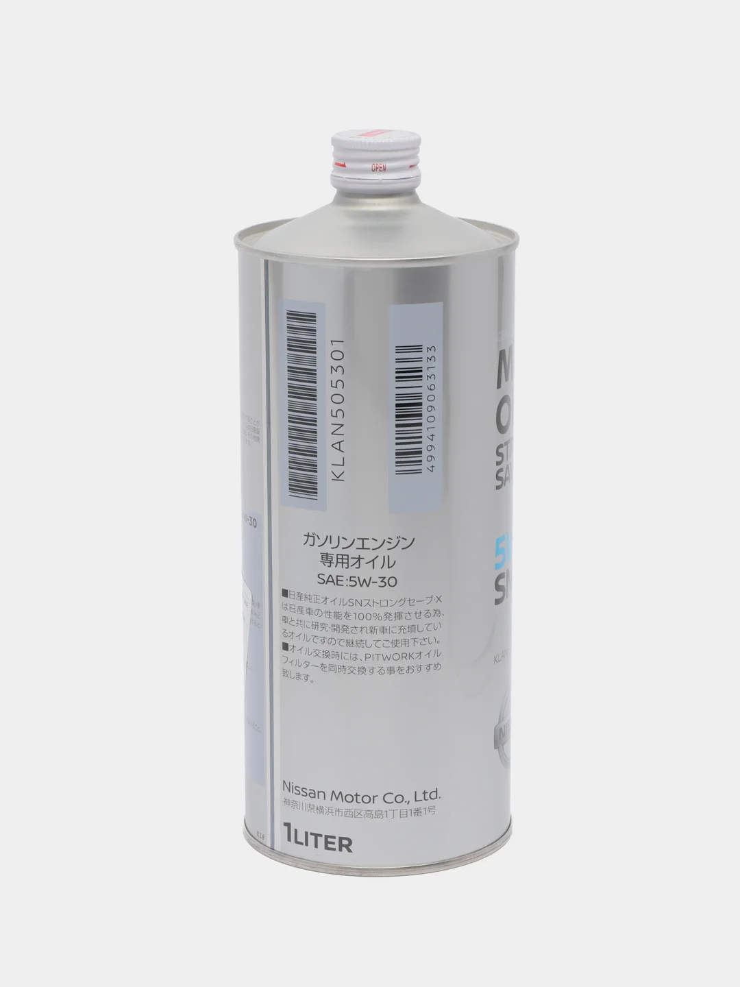 Моторное масло NISSAN 5W30 Strong Save X SN (1л) Арт. KLAN5-05301