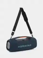 Синий портативная Bluetooth колонка HOPESTAR A60-100W с микрофоном и RGB подсветкой, функция TWS