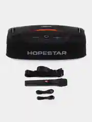 Синий портативная Bluetooth колонка HOPESTAR A60-100W с микрофоном и RGB подсветкой, функция TWS