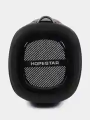 Синий портативная Bluetooth колонка HOPESTAR A60-100W с микрофоном и RGB подсветкой, функция TWS