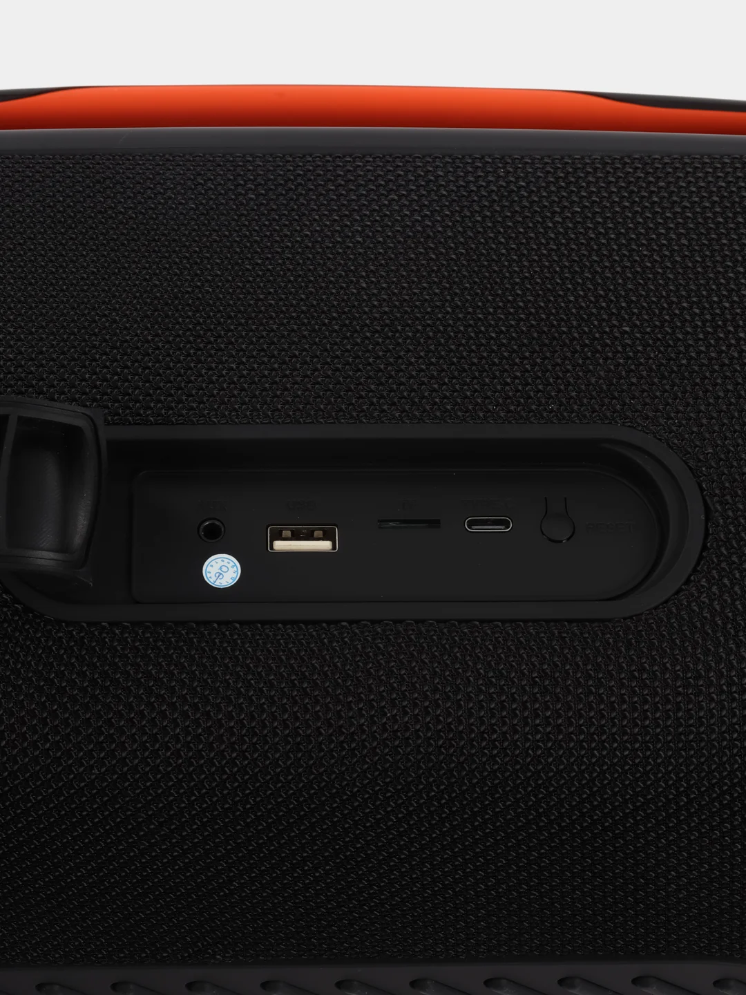 Синий портативная Bluetooth колонка HOPESTAR A60-100W с микрофоном и RGB подсветкой, функция TWS