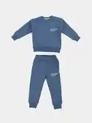 Голубой спортивный костюм, для мальчика, утепленный, Турция