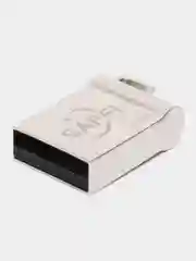Флешка USB, металлическая, флеш-накопитель, с цепочкой