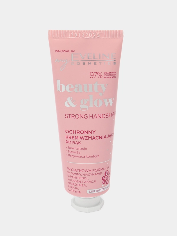 Крем для рук Eveline Beauty&Glow, защитный, укрепляющий, 50 мл
