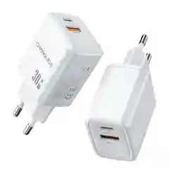 Белый cетевой адаптер CharGuide 30 Watt для быстрой зарядки телефона