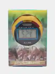 Желтый секундомер электронный спортивный, точность 0.01сек