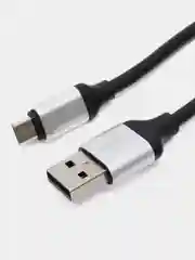 Белый 2 МЕТРА Силиконовый зарядный кабель/провод/шнур/зарядник Micro Type-C iPhone Android