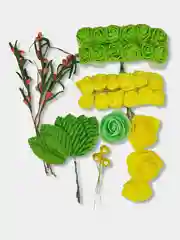 Розы, цветы из фоамирана для декора, творчества