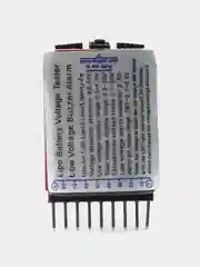 Тестер / индикатор напряжения LiPo Low Voltage Alarm (1-8s)