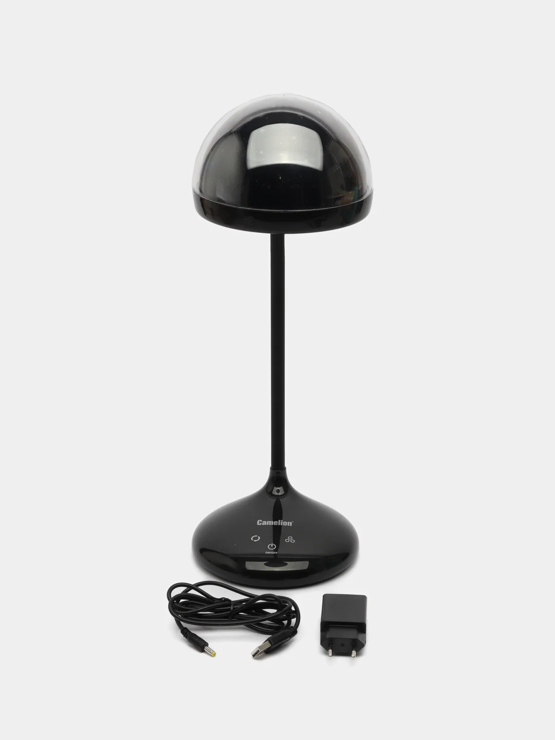 Настольный светильник лампа Camelion KD-828 C02 черный LED, RGB-ночник Звездное небо