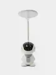 Светильник настольный Camelion KD-858 C01 белый+серый, LED, робот