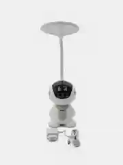 Светильник настольный Camelion KD-858 C01 белый+серый, LED, робот