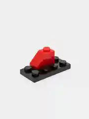 Алый детский 3D конструктор для мальчиков, спорткар, танк, ракета, полиция