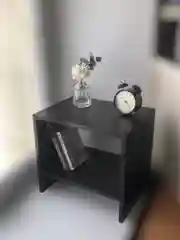 Черный тумба прикроватная