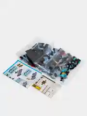Аметистовый детский 3D конструктор для мальчиков, спорткар, танк, ракета, полиция