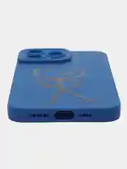 Алый чехол для(на) iPhone(Айфон)XR,11,12,13,14, Pro, Plus, Max, Mini,силиконовый с принтом