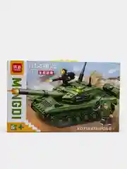 Песочный хаки детский 3D конструктор для мальчиков, спорткар, танк, ракета, полиция