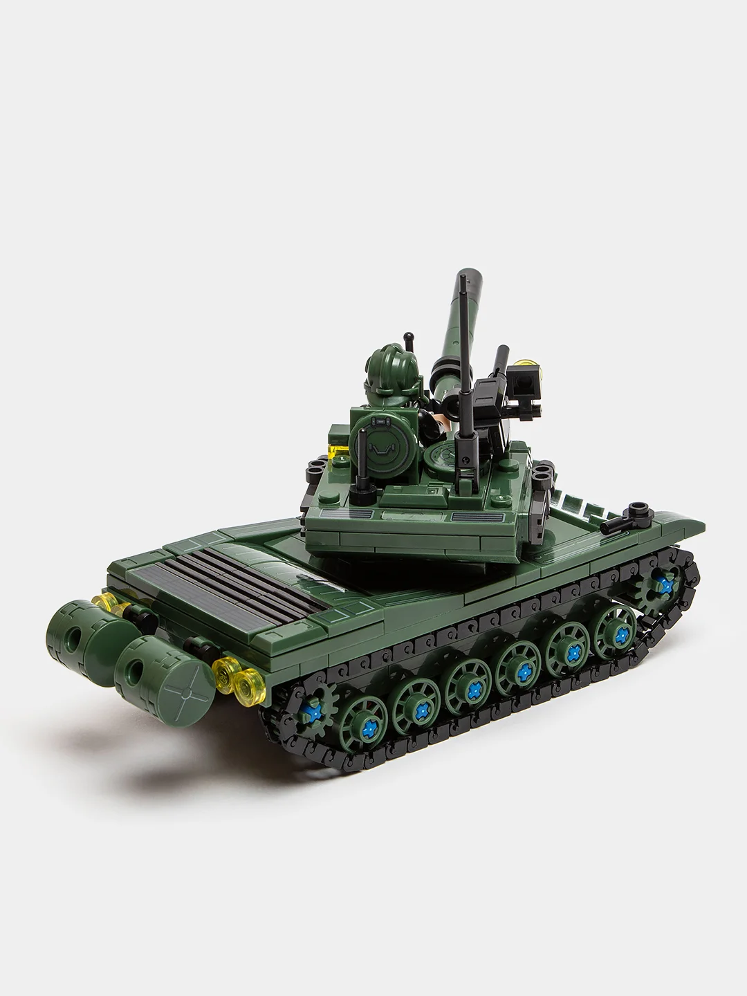 Песочный хаки детский 3D конструктор для мальчиков, спорткар, танк, ракета, полиция