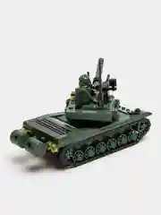 Песочный хаки детский 3D конструктор для мальчиков, спорткар, танк, ракета, полиция