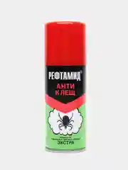 Репеллент аэрозоль от клещей РЕФТАМИД ЭКСТРА АНТИКЛЕЩ,  спрей, защита от клещей , 100 мл