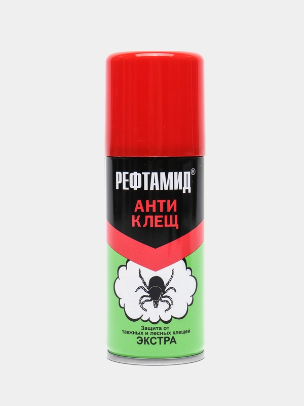 Репеллент аэрозоль от клещей РЕФТАМИД ЭКСТРА АНТИКЛЕЩ,  спрей, защита от клещей , 100 мл