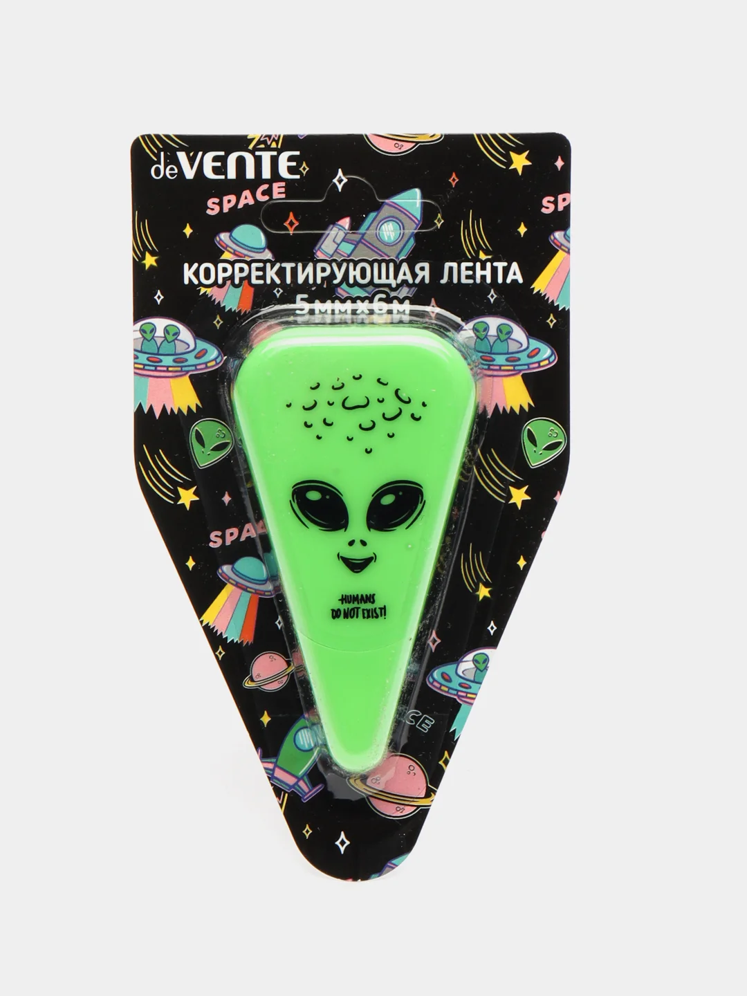 Зеленый корректирующая лента, 5 мм x 6 м