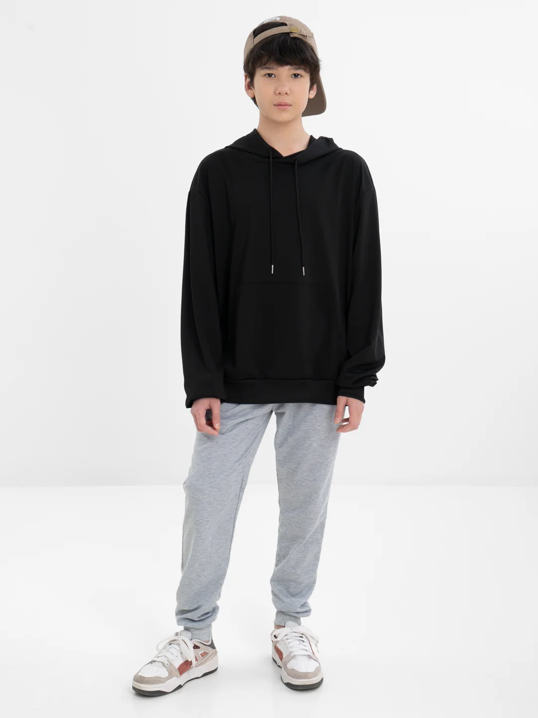 TrendD / Худи мужское черное Unisex