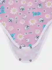 Розовый боди песочник для новорожденного, 100% хлопок, кулирка