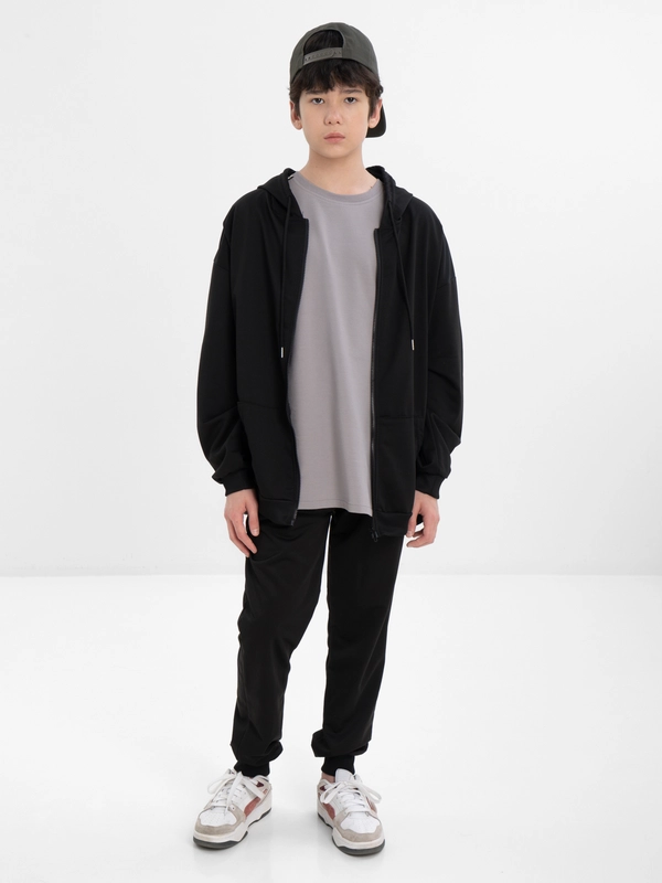 TrendD / Костюм черный Unisex Casual