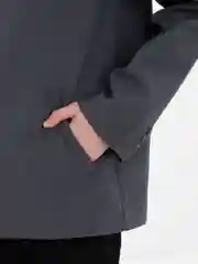 Синий меланж мужской пиджак