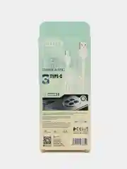Кабель с быстрой зарядкой Type - C, 3 ампера Qualcomm 3.0 зарядник тайпси Type c