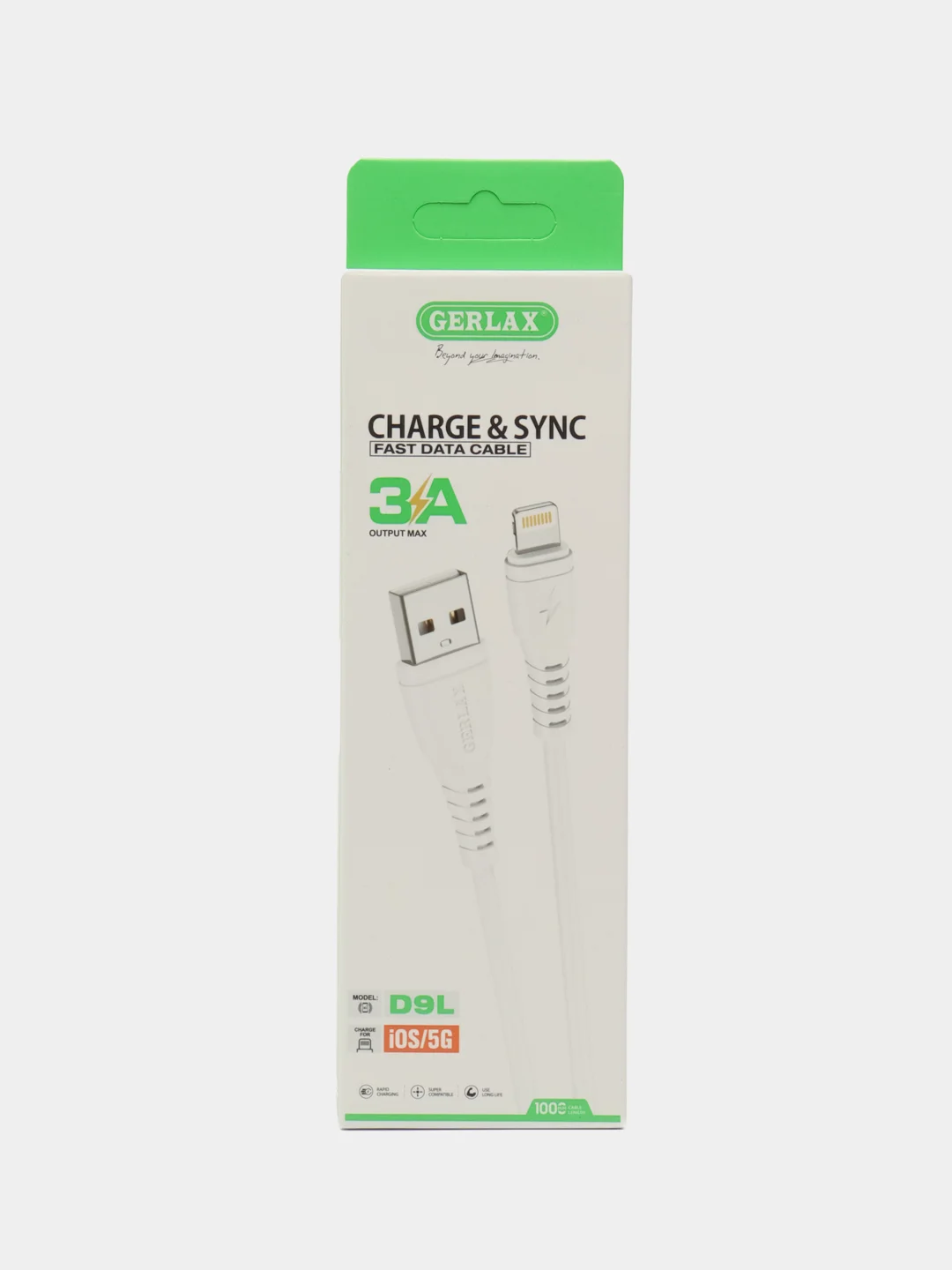Кабель с быстрой зарядкой Lightning для iPhone, 3 ампера, Rapid Charge, зарядник Айфон
