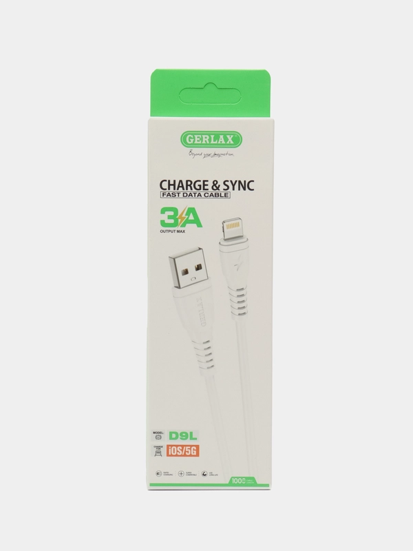 Кабель с быстрой зарядкой Lightning для iPhone, 3 ампера, Rapid Charge, зарядник Айфон